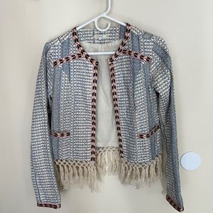 Stunning blazer chore coat by Tularosa size small